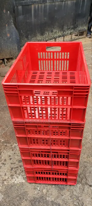 Red Rok Plastic Crates - Mpya Kabisa