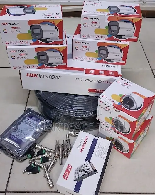 Mfumo wa CCTV Hikvision 8CH ColorVu - Kamera 6 1080p HD - 1