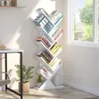 Rafu ya Vitabu ya Ofisi ya Mbao 8-Tier - 2