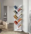 Rafu ya Vitabu ya Ofisi ya Mbao 8-Tier - 3