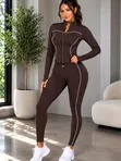 Women's Stretchy Breathable Gym Sets - 2
