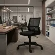Modern Adjustable Clerical Captain's Office Chair - 4