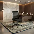 Modern Adjustable Clerical Captain's Office Chair - 5