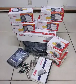 Hikvision 8CH ColorVu CCTV Kit - Kamera 6x 1080p