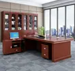 Executive Mahogany Office Desk (1.6M) - 4