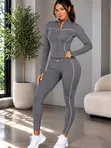 Stretchable Ladies Gym Outfit - Free Size - 2