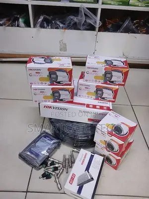 Hikvision ColorVu 1080p CCTV System - 8CH DVR + 6 Cameras
