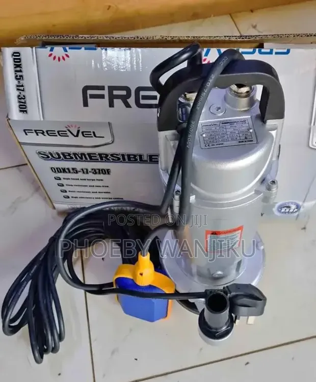FreeVel QDX1.5-17-370F Submersible Water Pump - 1