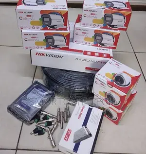 Hikvision 6-Camera ColorVu CCTV Kit - 8 Channel, 1080p HD