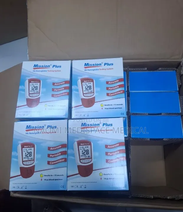Mashine ya Kisukari ya Hemoglobin ya Kubebeka ya Mission Plus - 1