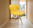 Viti vya Kisasa vya Dining vya Mtindo wa Eames (Brown) - 3