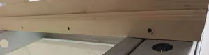 Fiber Cement Skirting Board (8x50x3000mm) | Decorative Moulding