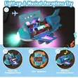 360° Automatic Kids Bump N Go Airplane Toy - Light-Up - 4