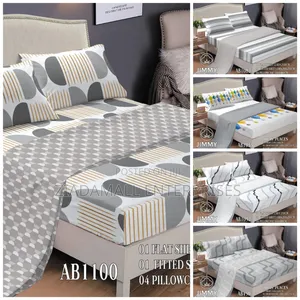 Pure Cotton Fitted Bedsheet Set
