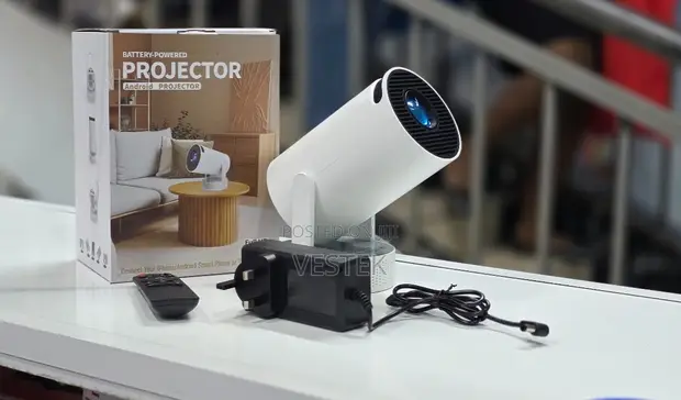 HY300 Wireless Battery Powered Smart Projector - Portable 1080P - 1