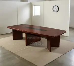 3M Mahogany Corporate Meeting Table