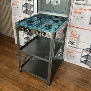 Eurochef Full Gas Standing Cooker yenye Shelves