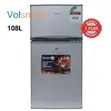 Volsmart VL-BCD108 108L Double Door Refrigerator, Silver - 1