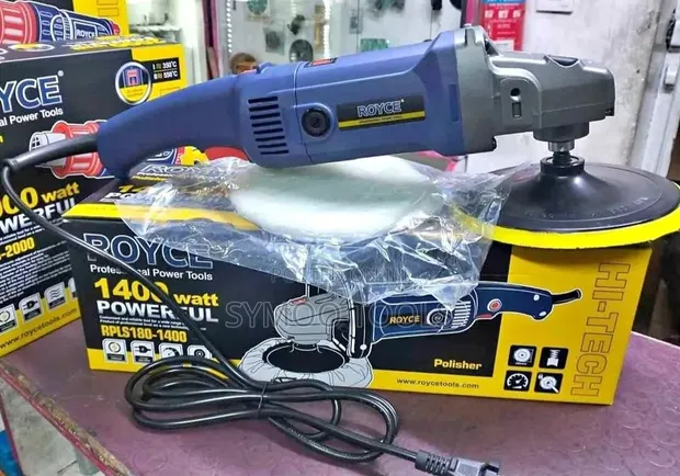 Royce 1400W Heavy-Duty Angle Polisher - 1