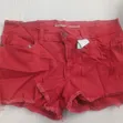 First Grade Denim Mom Shorts - White - 1