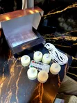 6pc Rechargeable LED Candles with Remote - 3