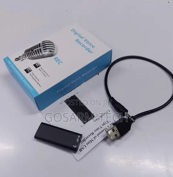16GB Digital Voice Recorder - Sauti ya Ubora - 1