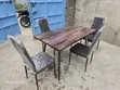 Ideal Digital Glass Dining Set ya Viti 4 - 2
