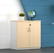 Credenza ya Ofisi ya Mbao Milango 2 - 4