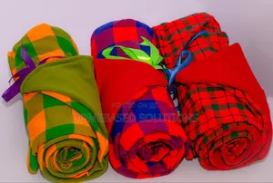 Maasai Shuka ya Premium na Fleece