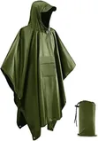 Rain Coat Ponchos for Hiking & Outdoors - 1