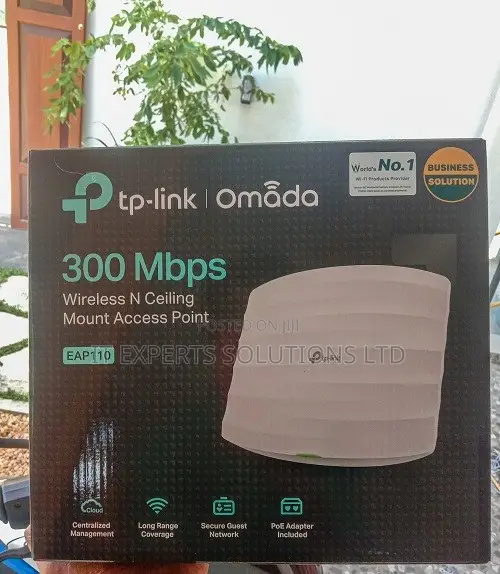TP-Link EAP110 Wi-Fi Ceiling Mount Access Point - 1