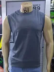 T-Shirt za Vest za Wanaume Plain - 2