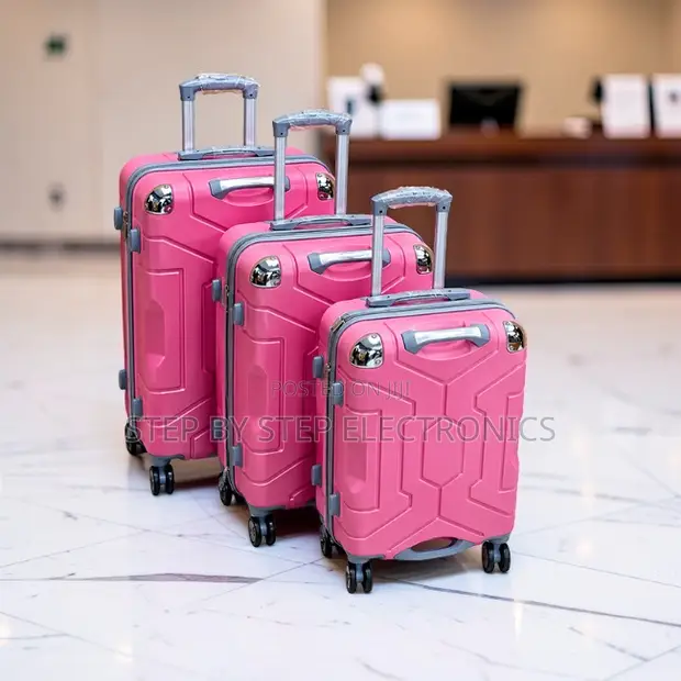 3-Piece Unbreakable Hardshell Suitcase & Briefcase Set - 1