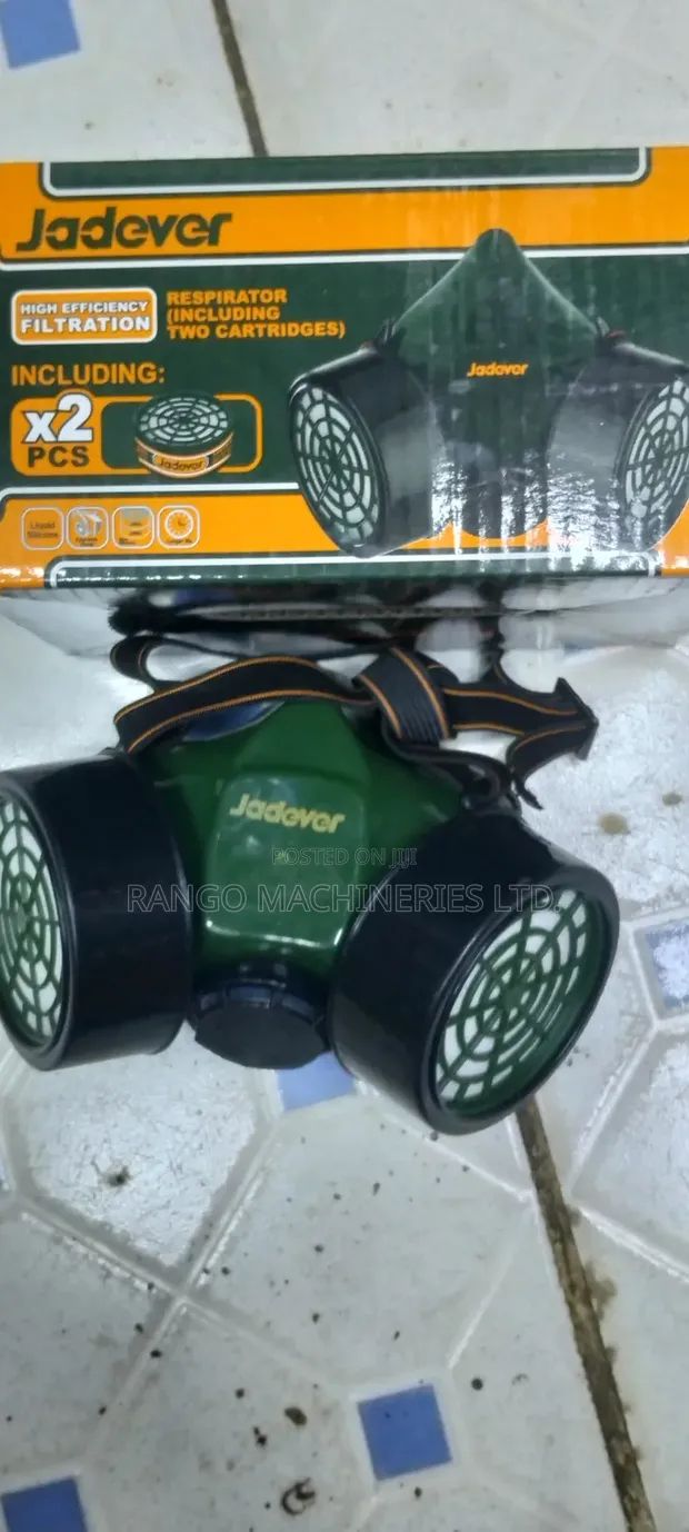 Maski ya Respirator ya JSP na Cartridges 2 - 1