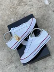 Converse Sneakers Nyeupe za Low-Cut - 1