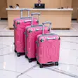 Sleek 3-in-1 Unbreakable Suitcase Briefcase Bag Set - 1