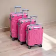 Sleek 3-in-1 Unbreakable Suitcase Briefcase Bag Set - 2
