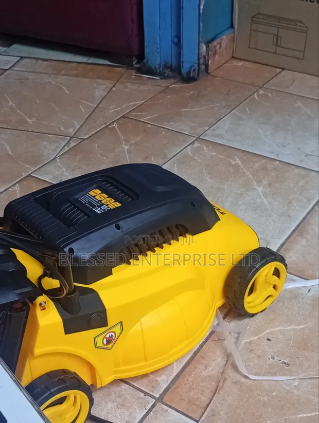 Tolsen Portable Electric Lawn Mower Mpya - 1