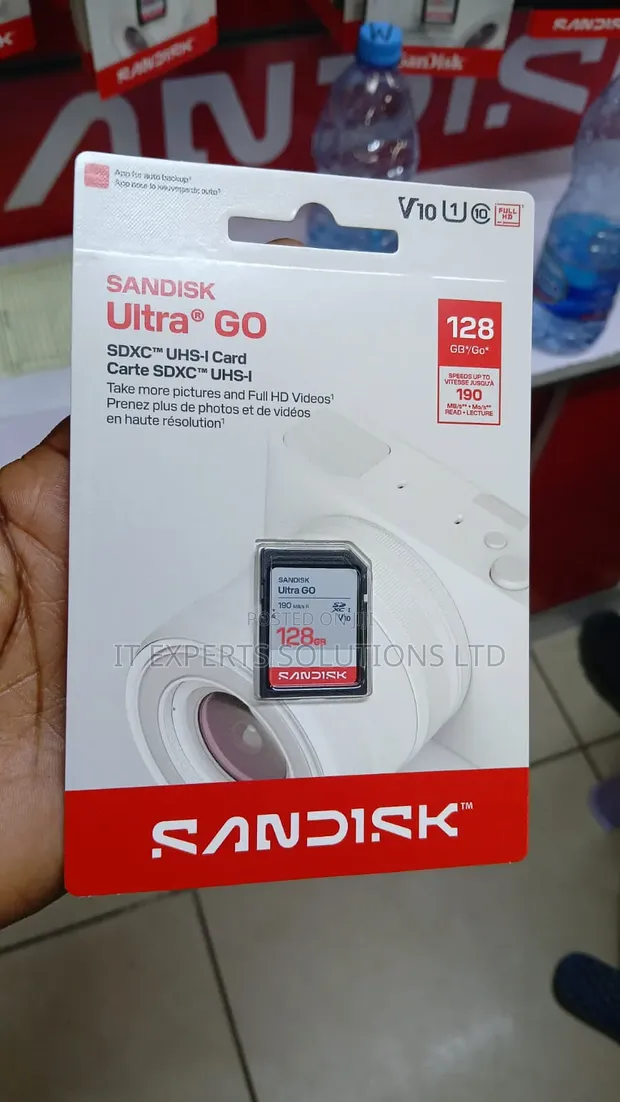 128GB SanDisk Ultra GO SDXC UHS-I Memory Card - 1