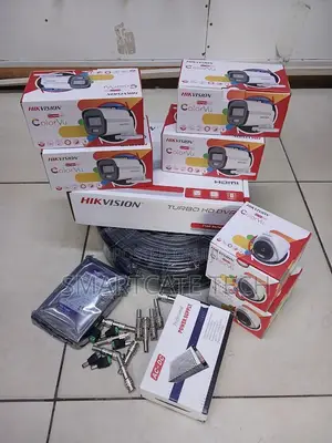 Hikvision 8CH ColorVu CCTV Security Kit - 6x 1080p Cameras