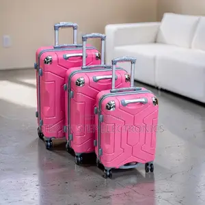 Seti ya Mizigo 3-in-1 Isiyovunjika ya Kesi na Briefcase