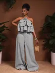 Gorgeous Stripped Jumpsuit - 3