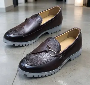 Viatu vya Ngozi vya Kiume vya Kuteleza - Size 39-45