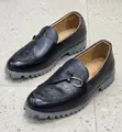 Viatu vya Ngozi vya Kiume vya Kuteleza - Size 39-45 - 3