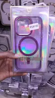 Kifuniko cha Ngozi cha Burgundy kwa iPhone 14 Pro - 2