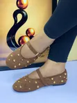 Zara Brown Suede Flat Shoes - 2