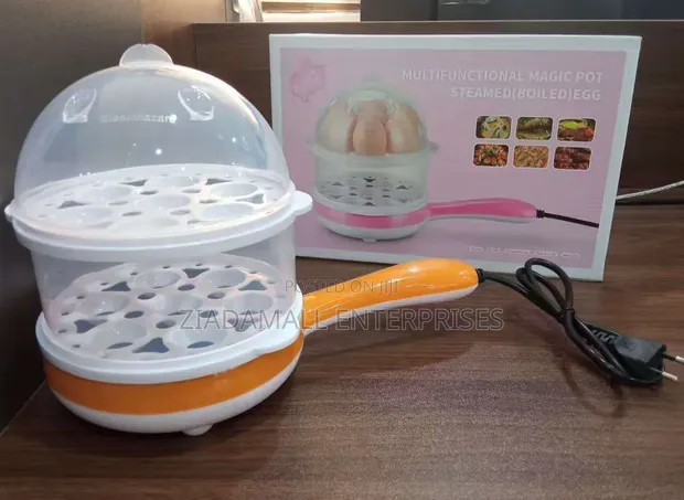 Egg Boiler Double With Handle - 1