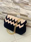 Mifuko ya Chain ya Crochet Iliyotengenezwa kwa Mkono - 3