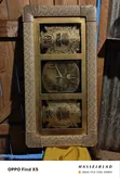 Decorative Arabic Wall Clock - Gold - 3