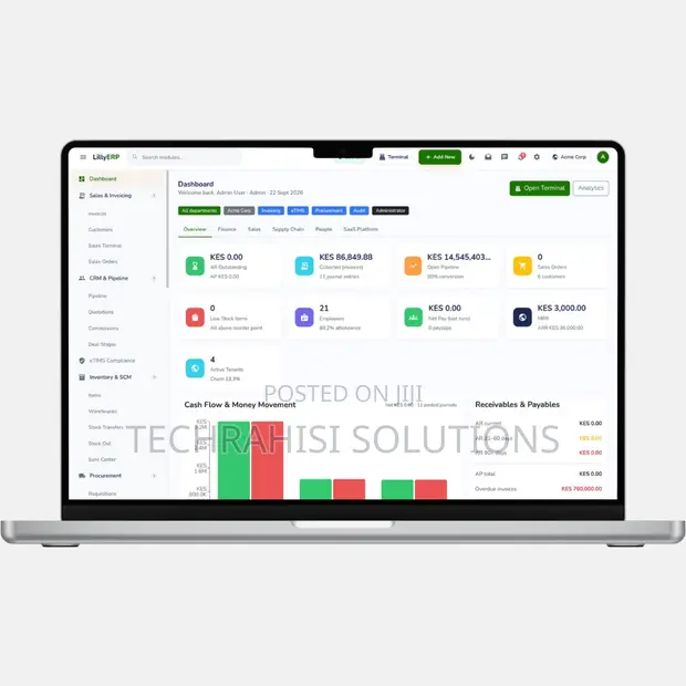 Lilly ERP Software for Enterprises - 1